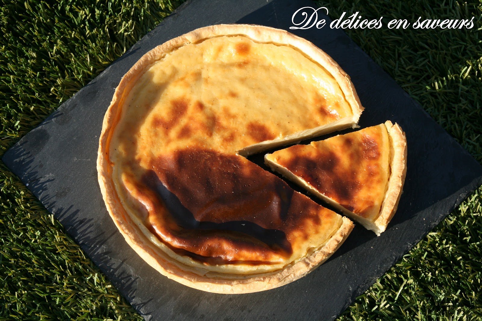De délices en saveurs Flan pâtissier