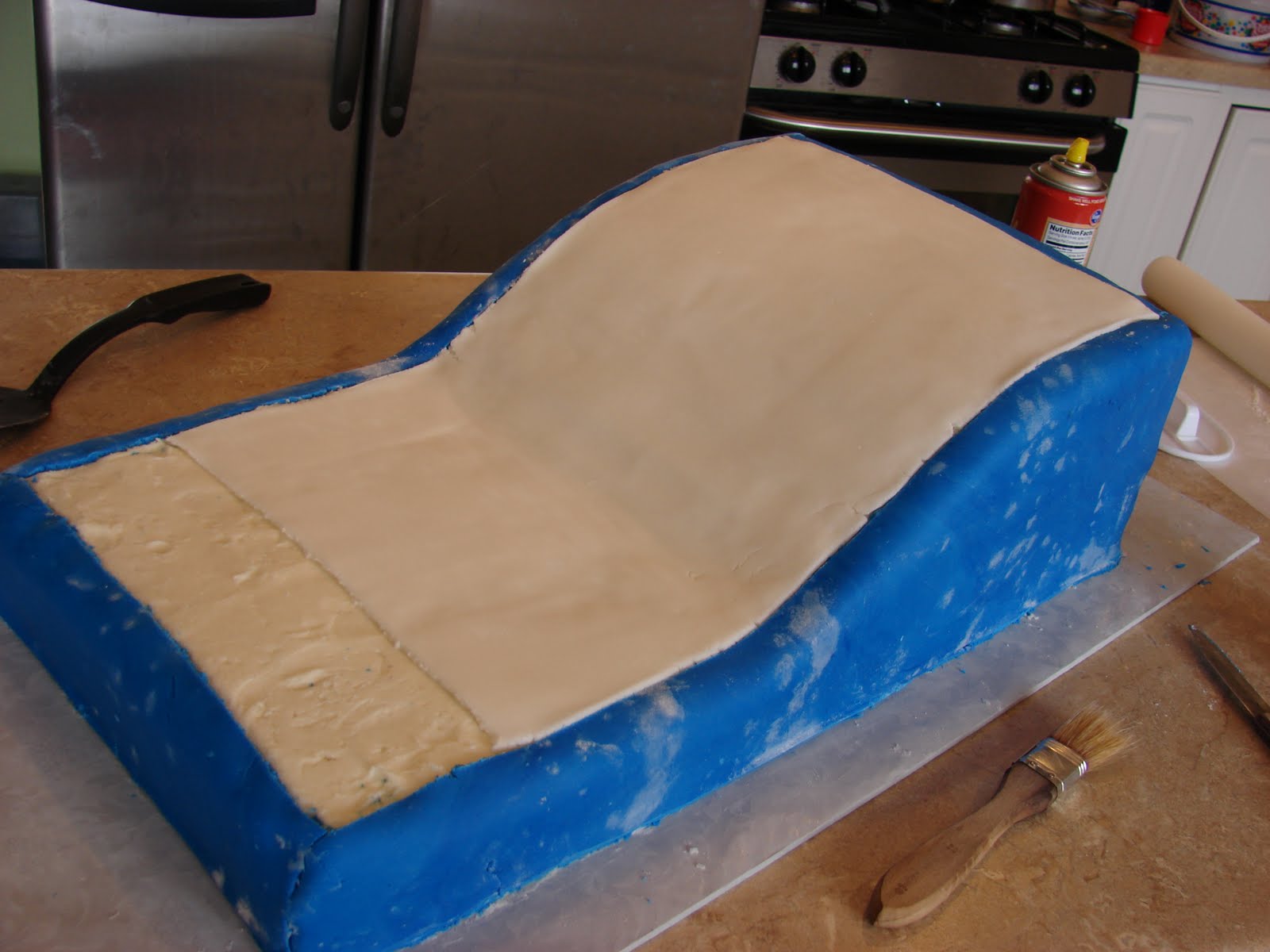 Ipsy Bipsy Bake Shop Pine Wood Derby Cake