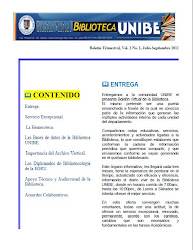 Boletín Virtual Biblioteca UNIBE