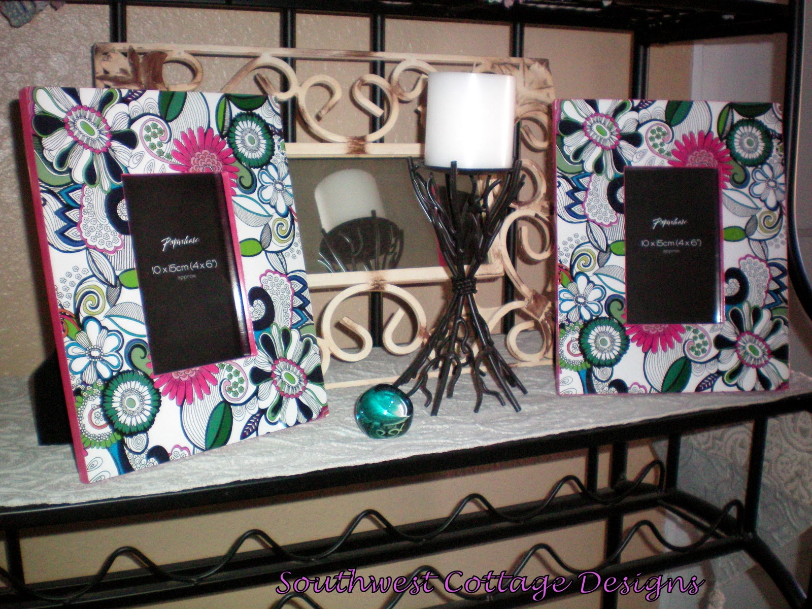 Southwest Cottage Designs: Photo Frame Decor Ideas