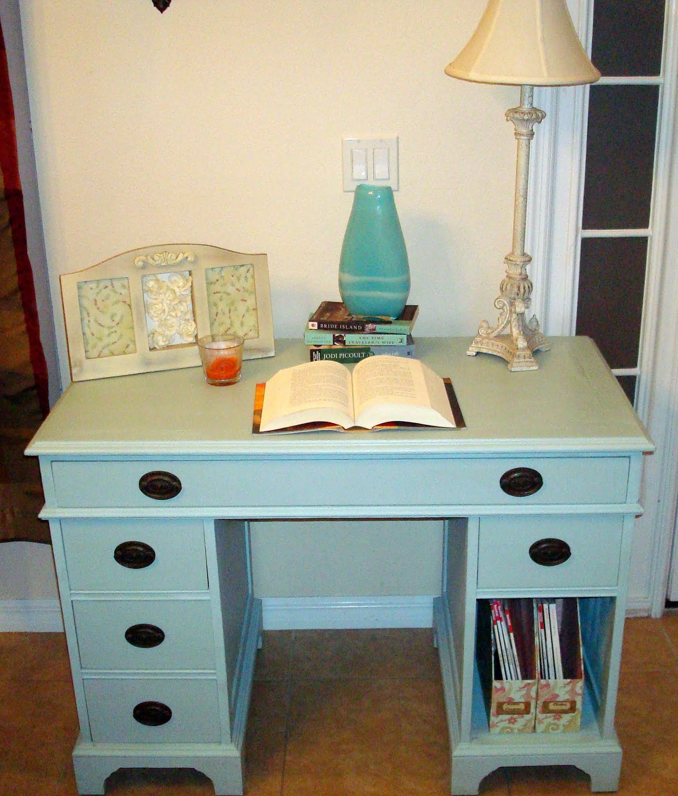 Blue Desk