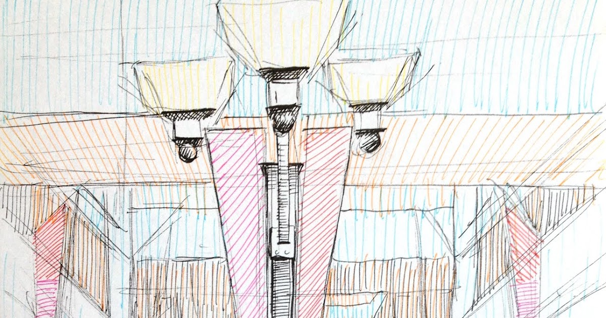 Mall atrium interior Sketch: Mall during Christmas | CinCin's Sketchbook