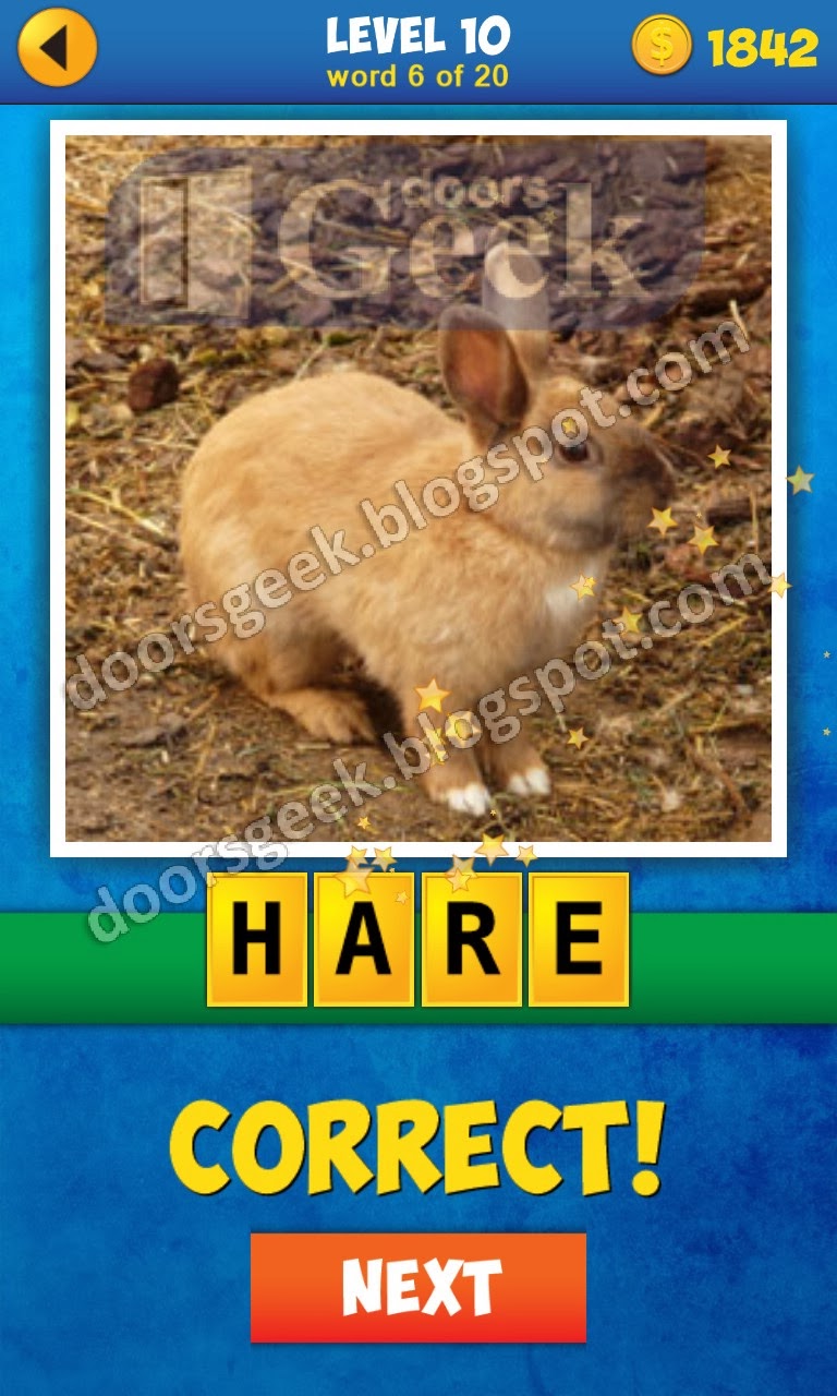 4 Little Squares [Level 10] Word 6 Doors Geek