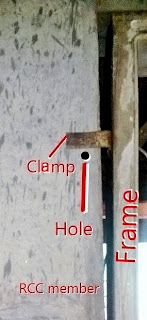 How To Fix Wooden Door Frame With Rcc Member A Civil Engineer
