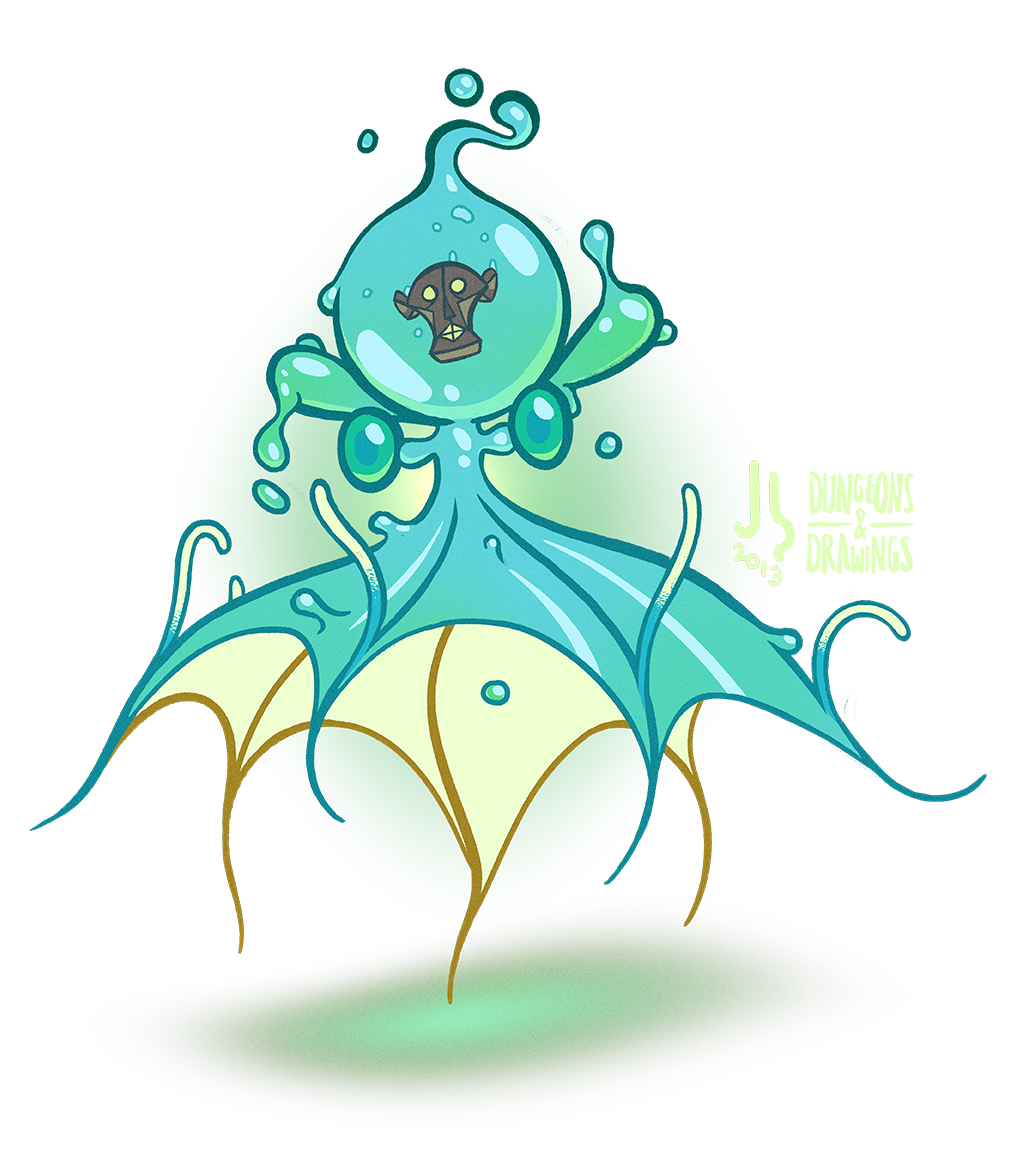 Dungeons and Drawings Large Water Elemental