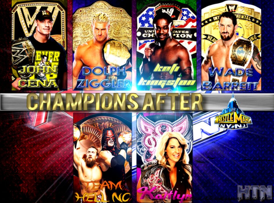 DeviantArt More Like WWE Champions After WrestleMania 29 DeviantArt More Like WWE Champions After WrestleMania 29