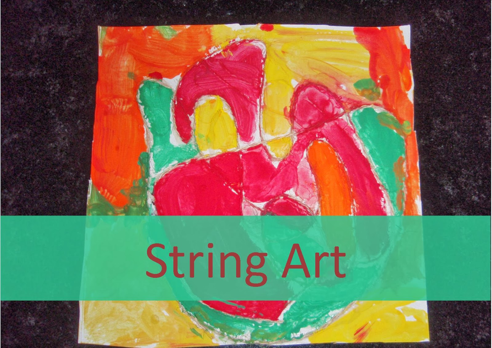 string art activity for kids