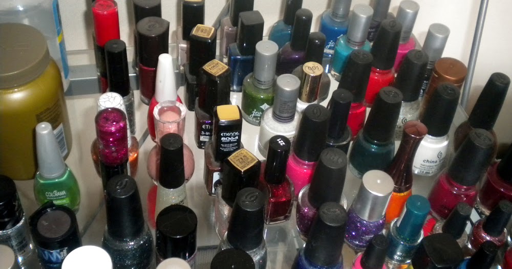 .: Mi nueva repisa de esmaltes de uñas