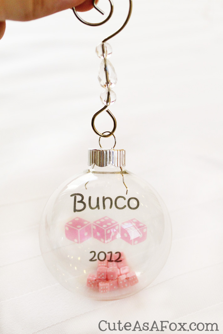 bunco christmas ornament bunco christmas ornament