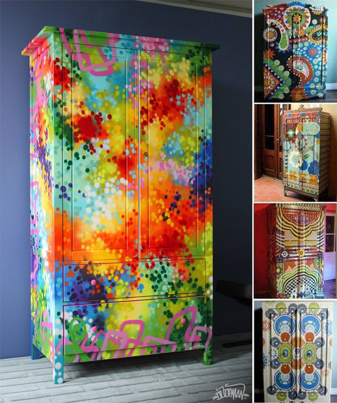 Amazing Creativity Funky & Fabulous Painted Furniture