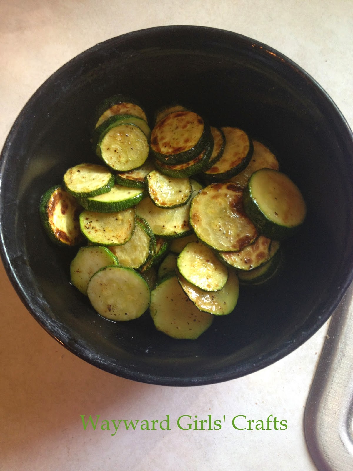 Wayward Girls' Crafts Things to do with Zucchini