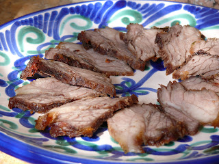 Beef tapas on Granadina plate