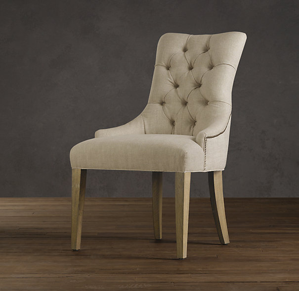 Copy Cat Chic Restoration Hardware Martine Upholstered Armchair