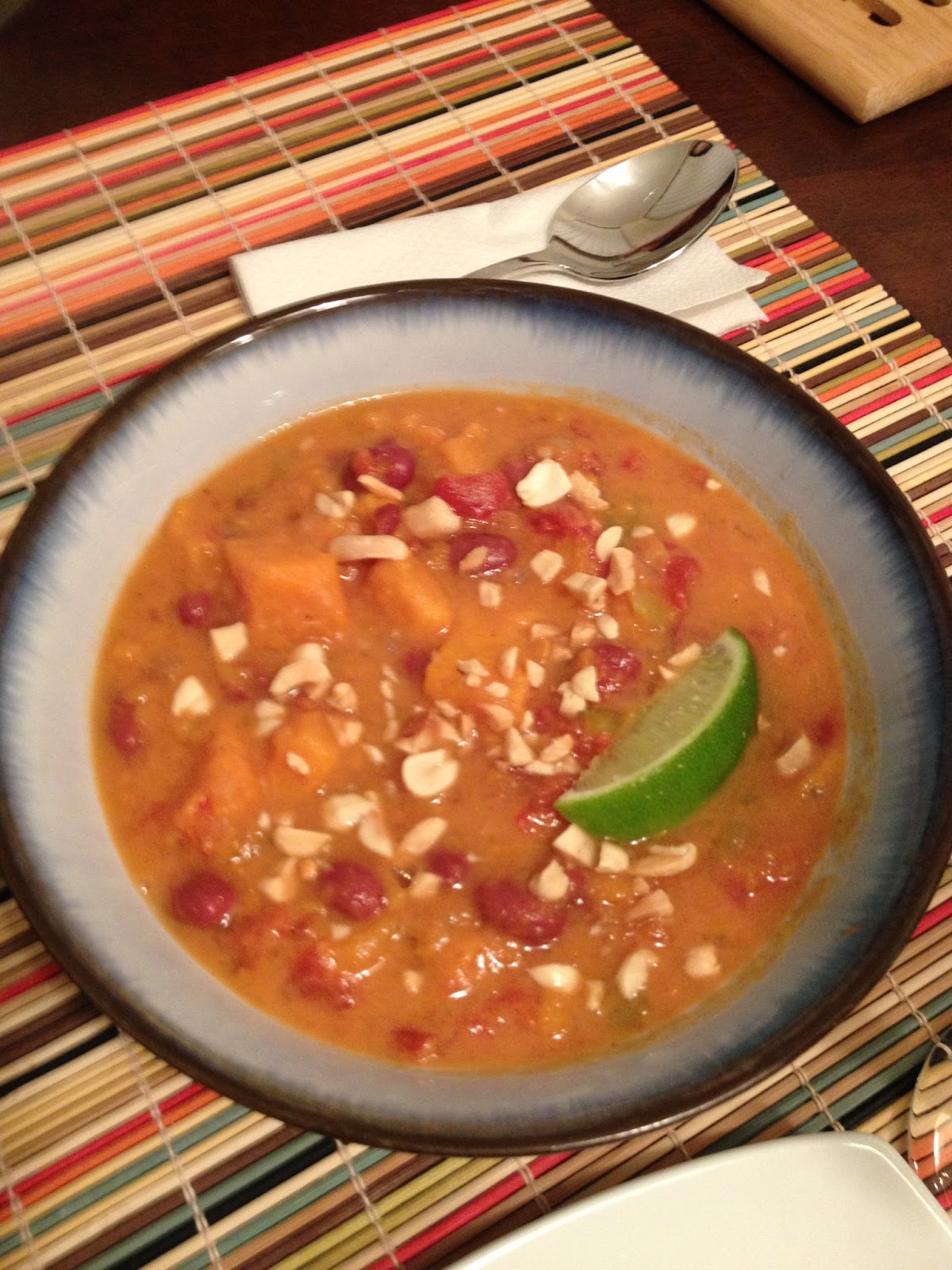 The New Year Challenge African Sweet Potato Stew with Red Beans