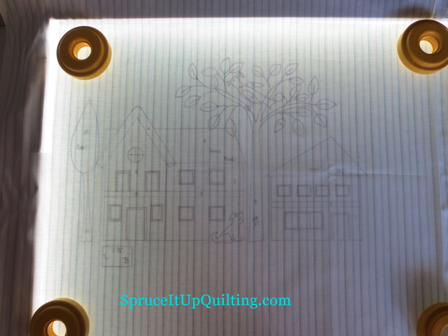 Spruce It Up Quilting Light box project!