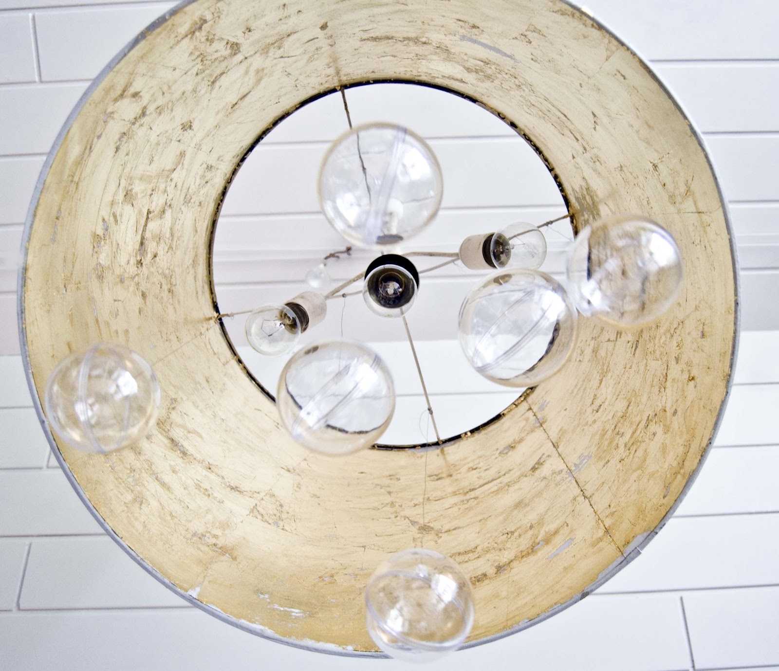 DIY bubble chandelier from IKEA Lampshade!