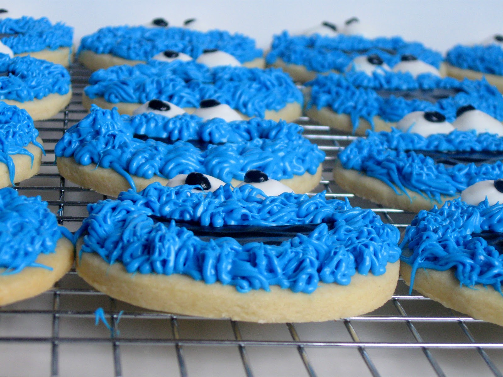 Cookie Monster Cookies Searching for Dessert