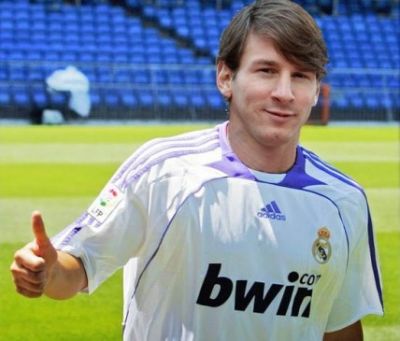 El Real Madrid ficha por 150M€ a Messi El Real Madrid ficha por 150M€ a Messi