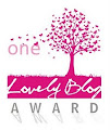 ONE LOVELY BLOG AWARD