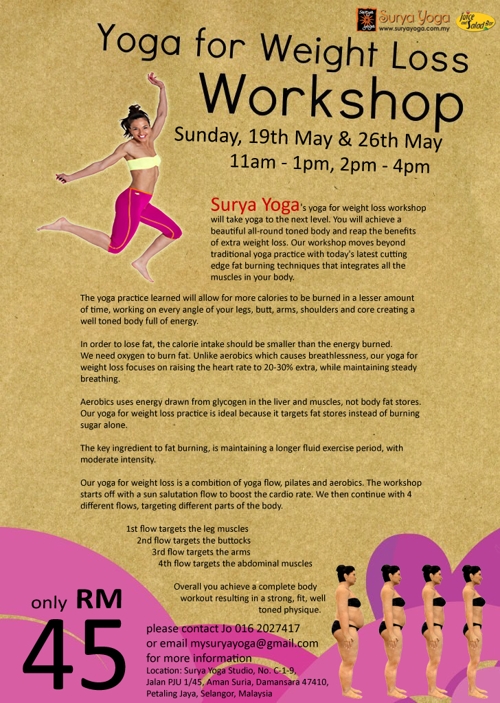 Yoga for Weight Loss Walking On Sunshine Surya Yoga