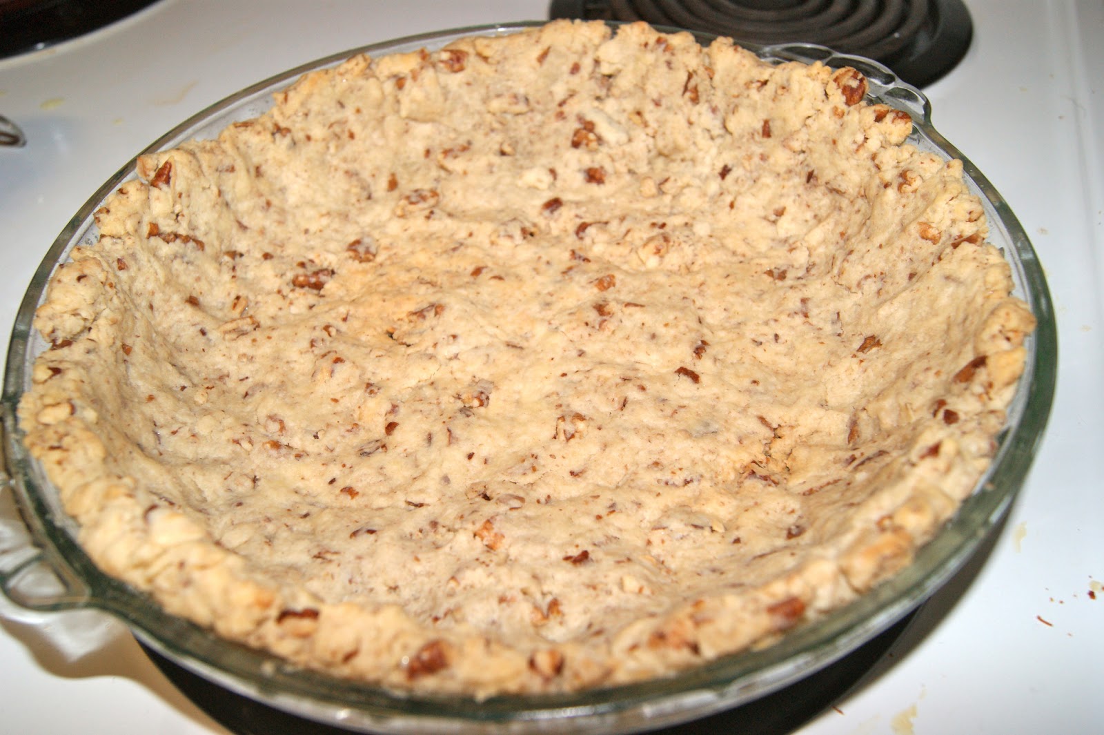Fruit Pie with a Pecan Crust Anchors Aweigh