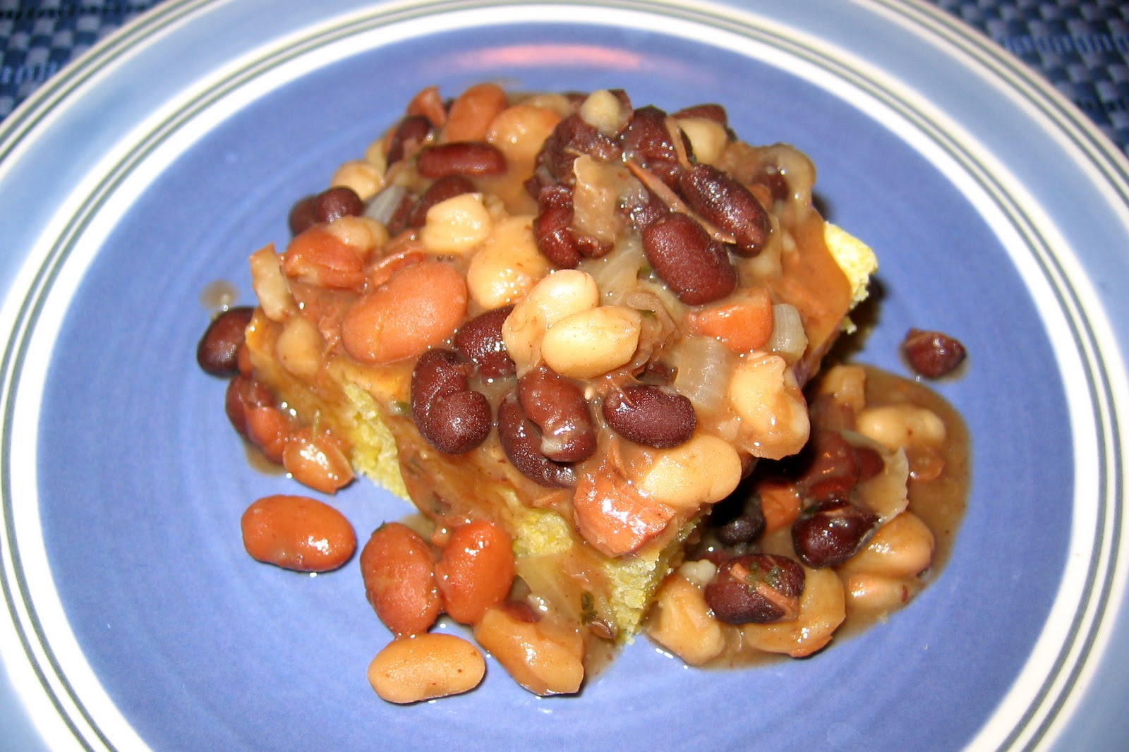 Crooked Gap Farm The Recipe Box Ham and Beans over Cornbread