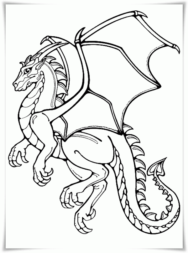 malvorlagen drachen kostenlos