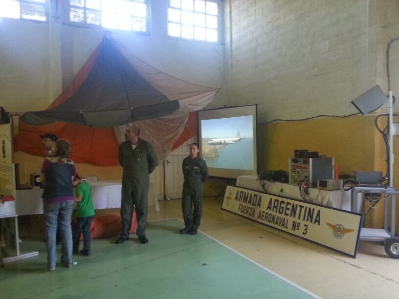 La FAE3 (Taller Aeronaval Alte. Marcos A. Zar) presente en la Expo-ENET