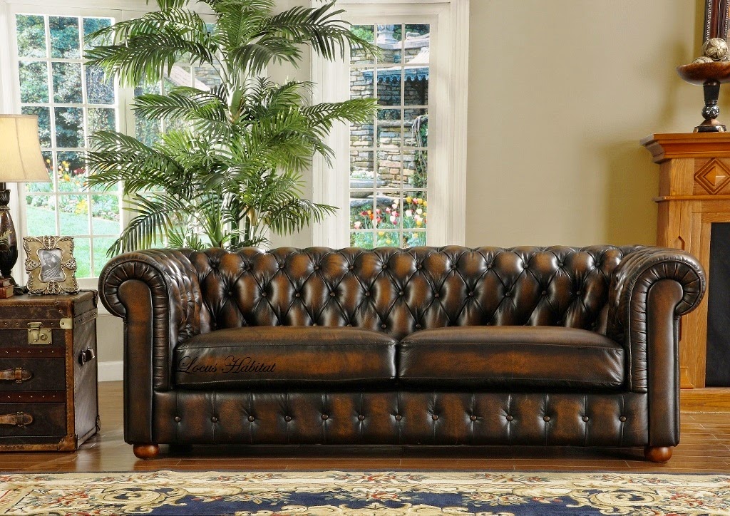 Vintage Furniture Design Singapore Choosing Fullgrain Leather for Sofa