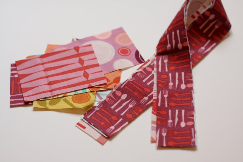 In Color Order Fabric Embellished Dish Towels Tutorial