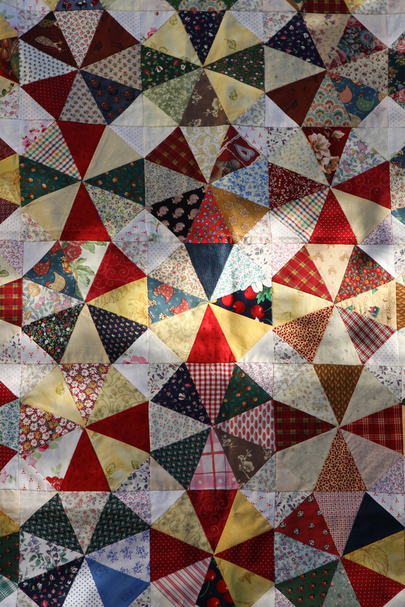 Kaleidoscope Quilt Top
