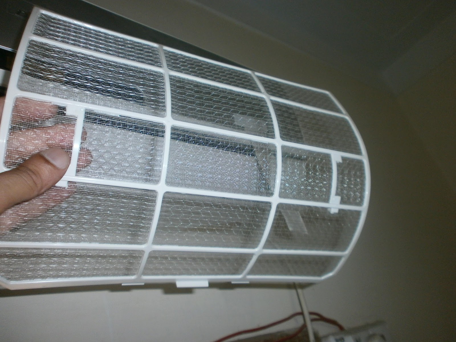How to clean the Split AC filter (Pictorial Guide) School of