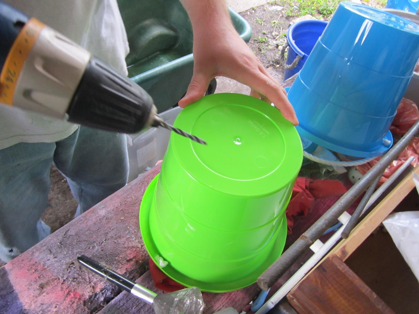 Life in Rehab Bucket Dollar Tree List