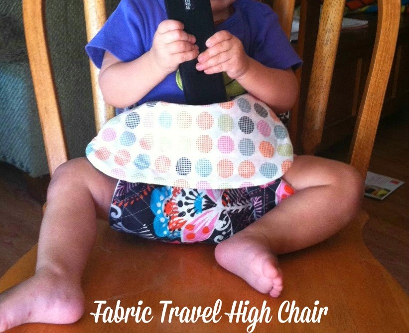 Healthy Happy Home Fabric Travel High Chair