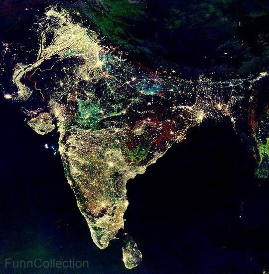 India at Diwali Night