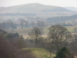 View from the foot of a proposed 85m Turbine