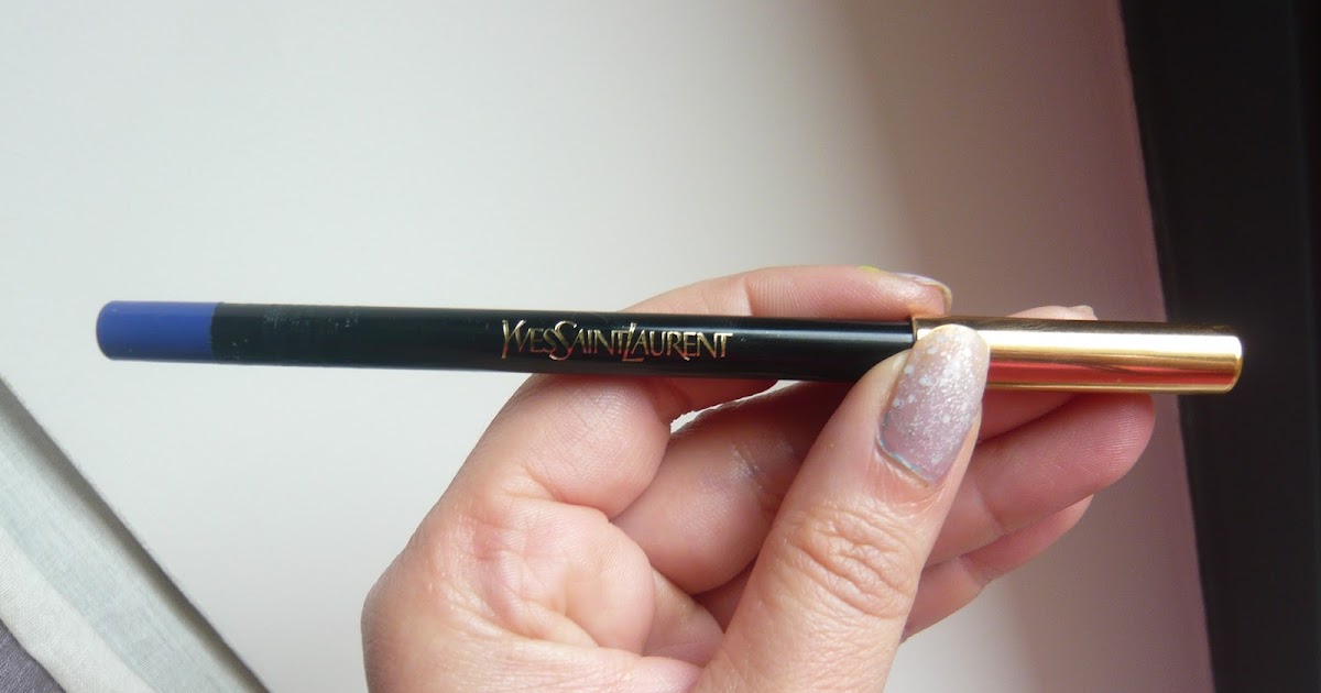 YSL Long Lasting Waterproof Eye Pencil Azure Blue emerald eyeliner