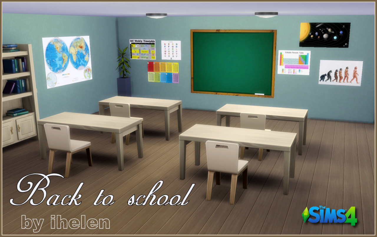 sims 4 cc school desk sims 4 cc school desk