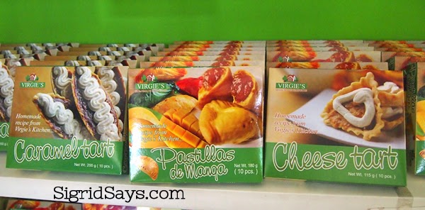 Virgie's Pasalubong boxes - Bacolod pasalubong - Philippines - Bacolod City - mango tarts - cheese tart - caramel  tart - pastillas de manga - gift boxes