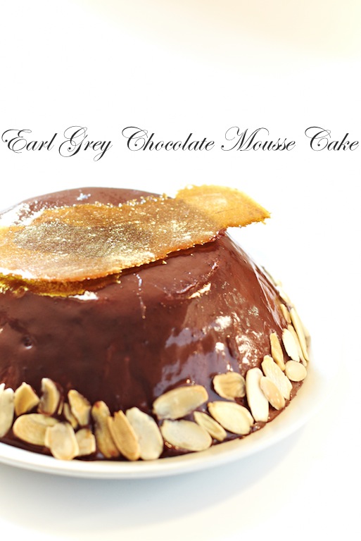 chocolate mousse dome