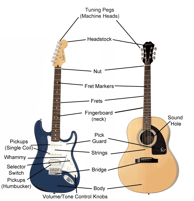 Music Guitar Chords: The Music & the Guitar Basics basic wiring diagram stratocaster 