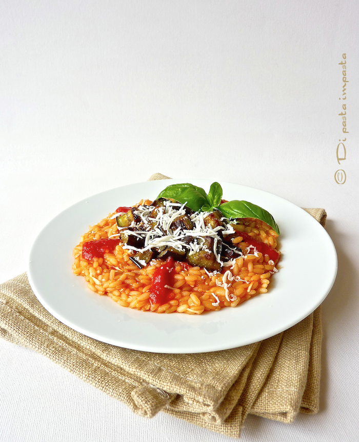 Di pasta impasta Risotto alla Norma versione leggera