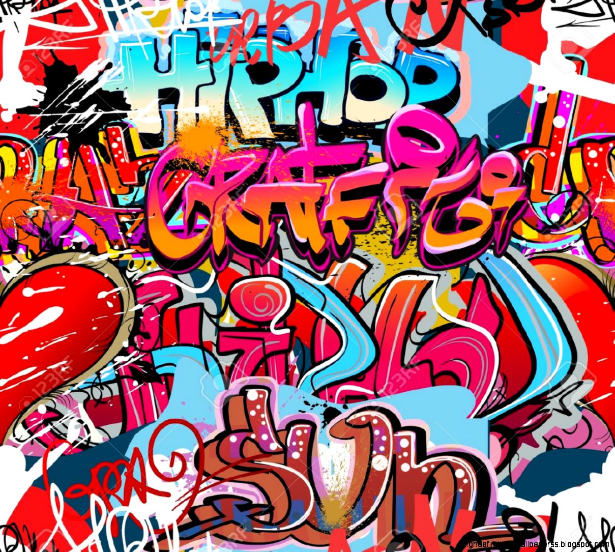 Graffiti Wall Urban Hip Hop Background Royalty Free Cliparts Graffiti Wall Urban Hip Hop Background Royalty Free Cliparts