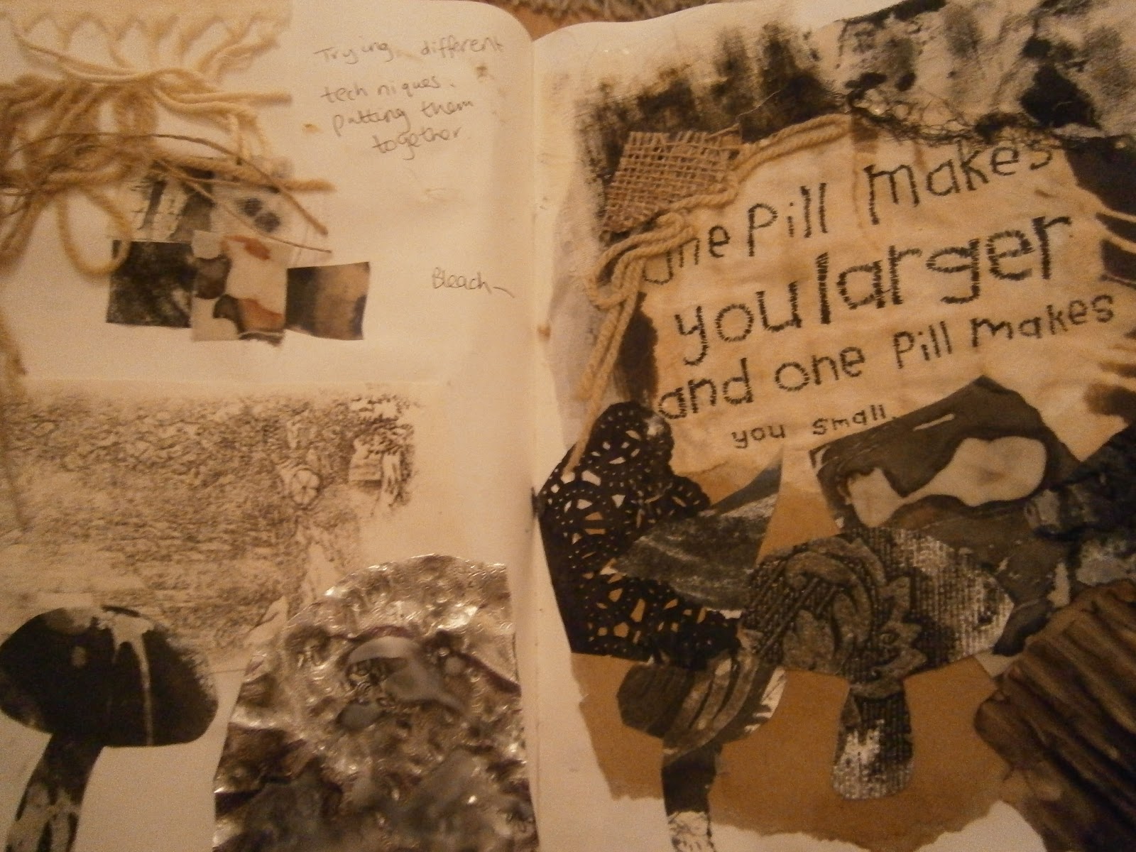 Nicola Mixed Media Sketchbook