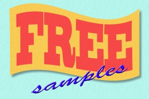 Free Sample Sign