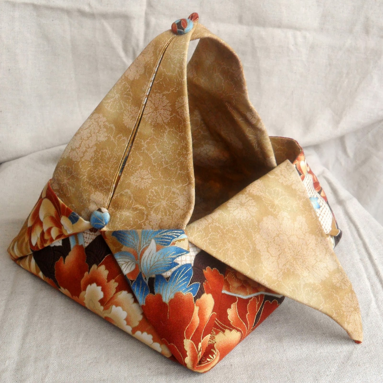 Noodle's Noggin Fabric Origami