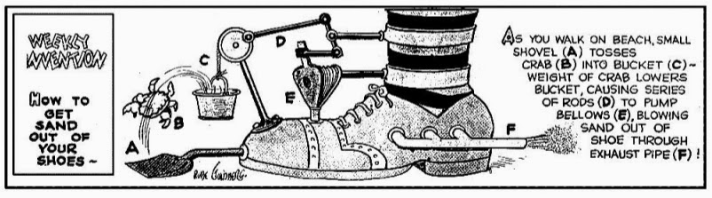 Mr. MintArt Rube Goldberg drawings