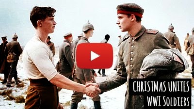 Watch how Christmas eve united the British and German soldiers during the WWI era in 1914 as Christmas Truce, featured in Sainsbury's new Christmas Ad via geniushowto.blogspot.com Emotional humanity videos