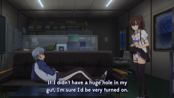 Strike the Blood Review  The Pantless Anime Blogger