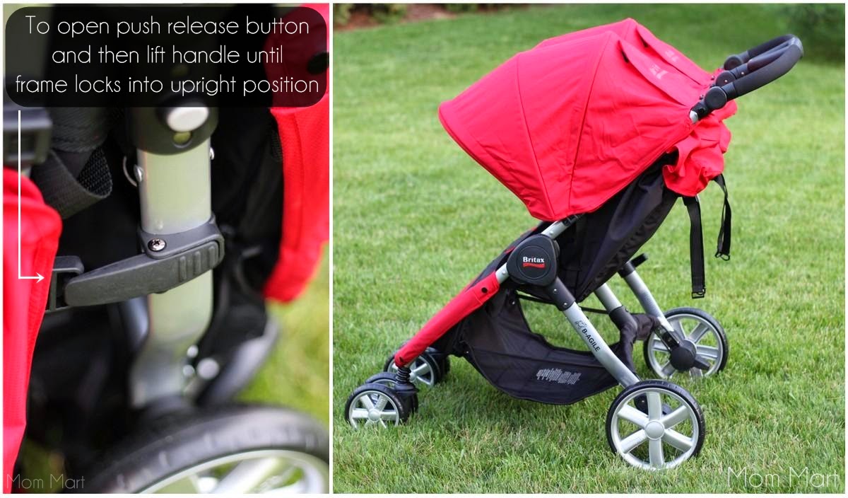 Mom Mart On the go with the Britax BAgile Double Review